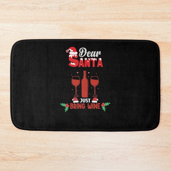 Item preview, dear santa just bring wine designed and sold by shop-dk.