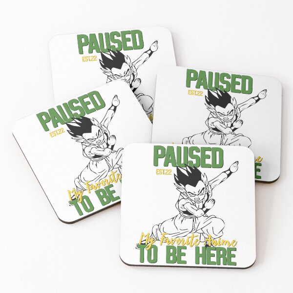 Item preview, PAUSED MY FAVORITE ANIME TO BE HERE designed and sold by GAADesignz.