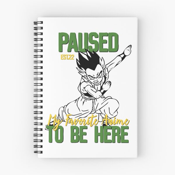 Item preview, PAUSED MY FAVORITE ANIME TO BE HERE designed and sold by GAADesignz.