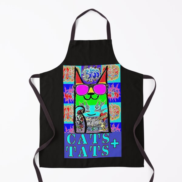 Item preview, cats and tats graffiti tattoo cat 77 designed and sold by LowEndGraphics.