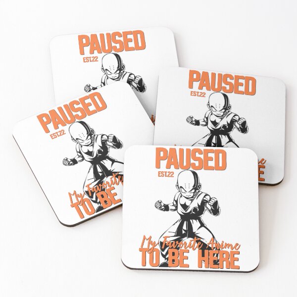 Item preview, PAUSED MY FAVORITE ANIME TO BE HERE designed and sold by GAADesignz.