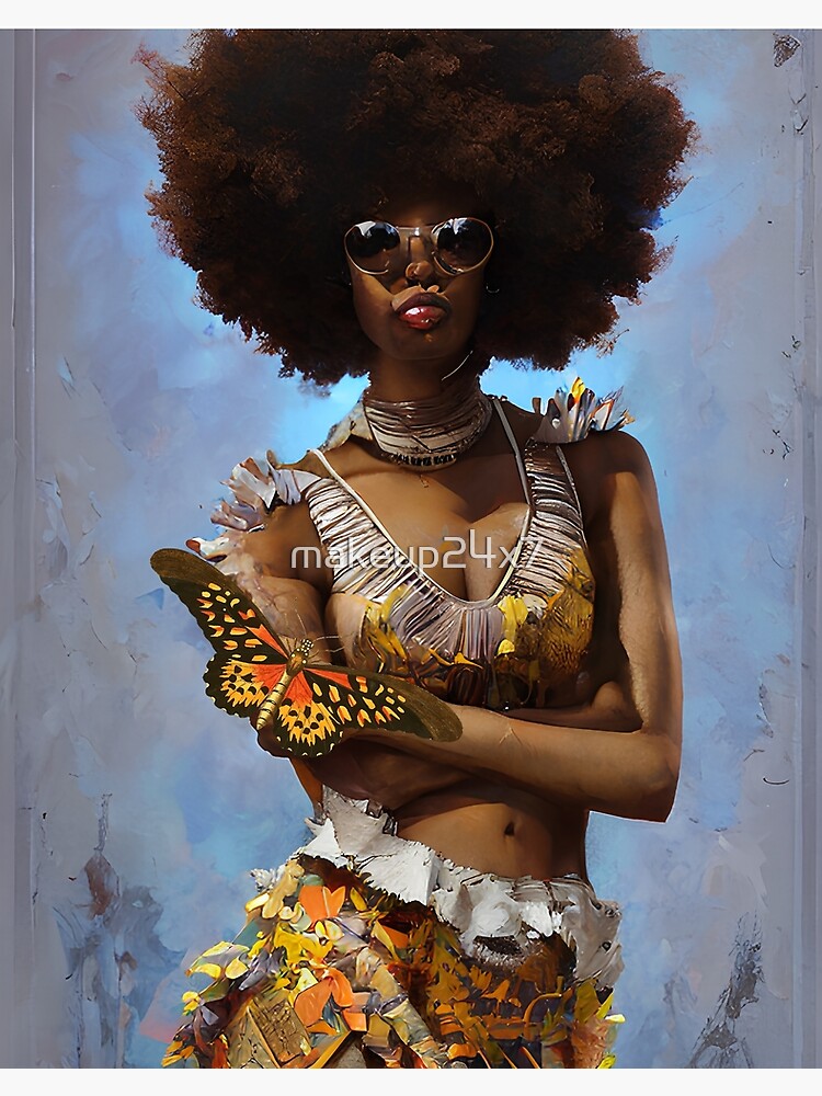 Afro Queens 8 Pack 8x10 Canvas Painting Set