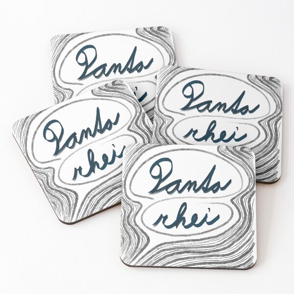 Item preview, Panta rhei all flows word art designed and sold by Pragonette.