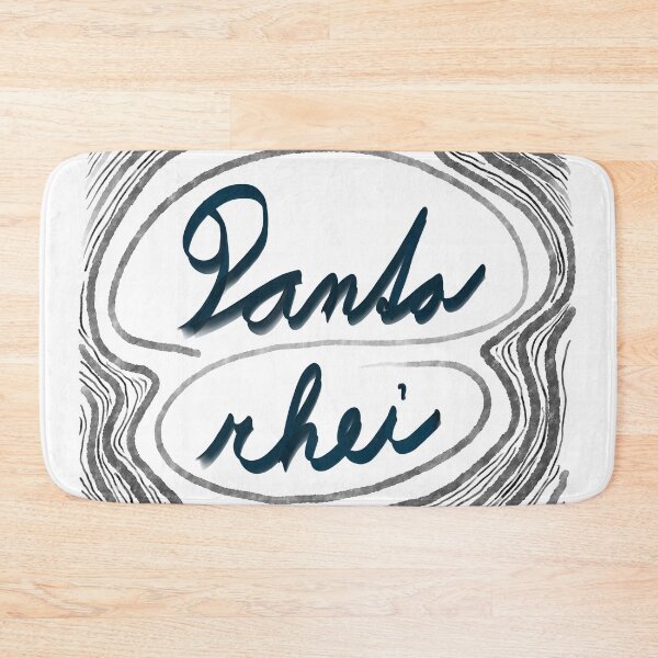 Item preview, Panta rhei all flows word art designed and sold by Pragonette.