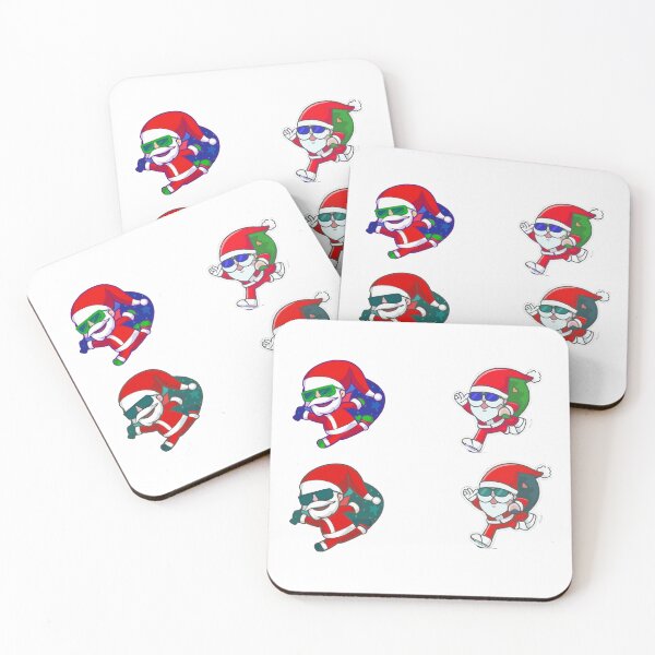 Item preview, Funny Santa Running Christmas Pack Christmas Approaching designed and sold by CandyDroidMerch.