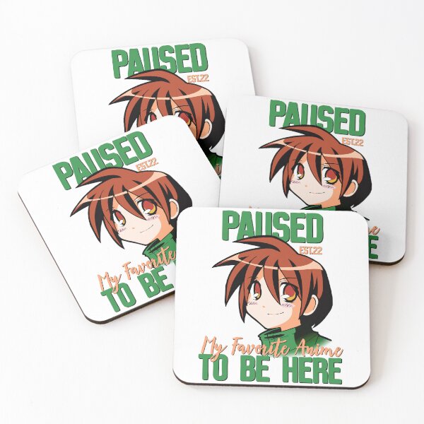 Item preview, PAUSED MY FAVORITE ANIME TO BE HERE designed and sold by GAADesignz.