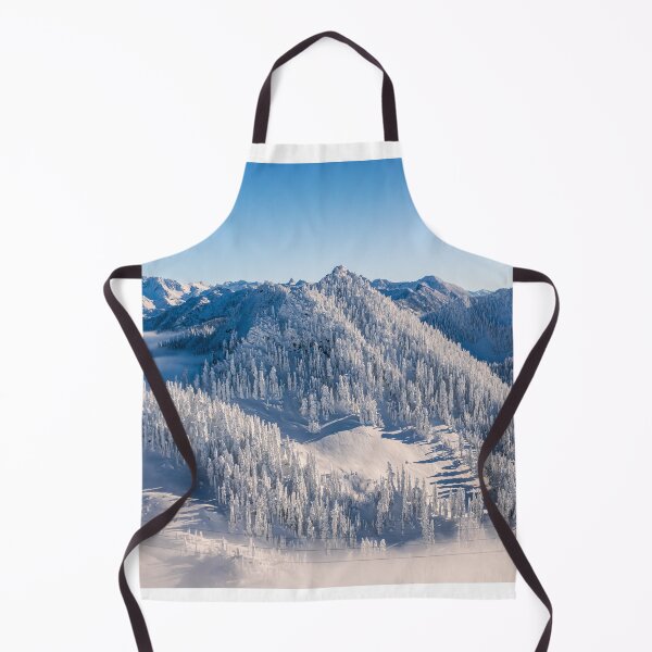 Item preview, Cascade Mountain Range with Hazy Clouds in Stevens Pass Backcountry designed and sold by Open Range Studios.