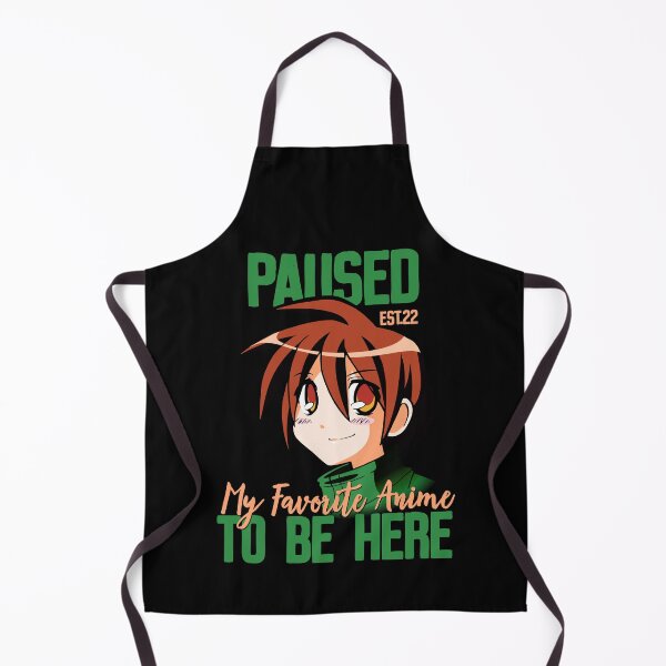 Item preview, PAUSED MY FAVORITE ANIME TO BE HERE designed and sold by GAADesignz.