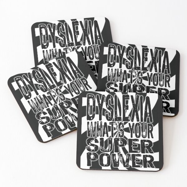 Item preview, Dyslexia - what's your super power - Hallucination design designed and sold by Soundpups.
