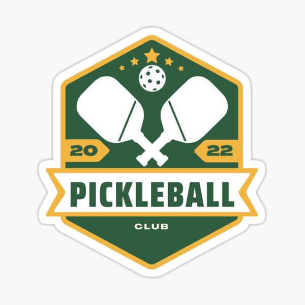 "Pickleball Pickleball Badge Pickleball Logo Pickleball Club