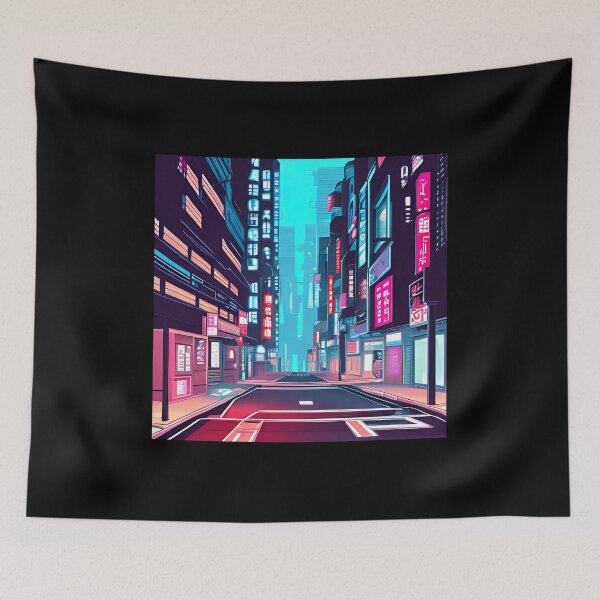 Item preview, Cyberpunk Street View designed and sold by Crestern.