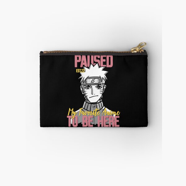 Item preview, PAUSED MY FAVORITE ANIME TO BE HERE designed and sold by GAADesignz.