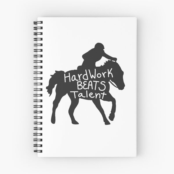 Item preview, Hard Work Beats Talent Barrel Racer designed and sold by thepunchypoodle.