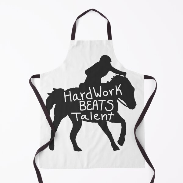 Item preview, Hard Work Beats Talent Barrel Racer designed and sold by thepunchypoodle.