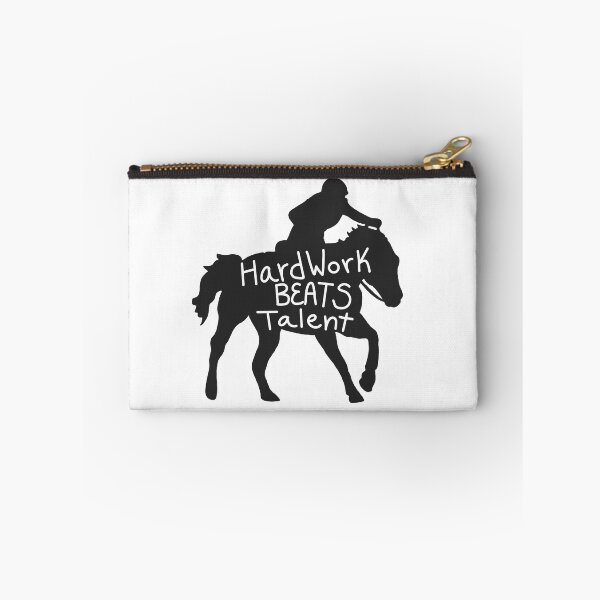 Item preview, Hard Work Beats Talent Barrel Racer designed and sold by thepunchypoodle.