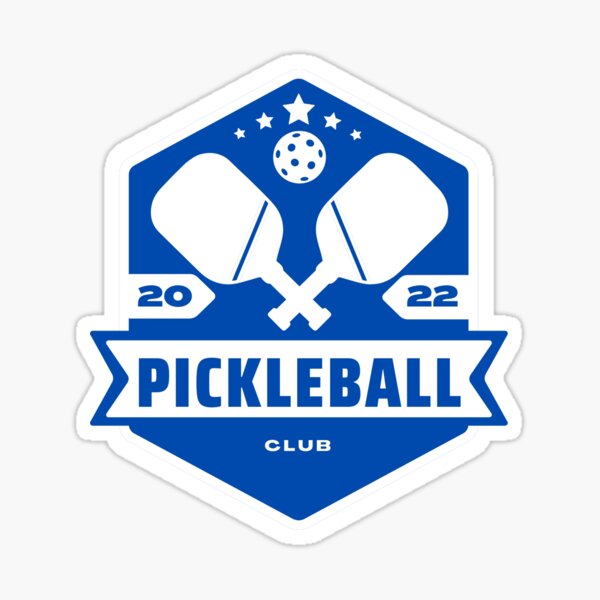 "Pickleball Pickleball Badge Pickleball Logo Pickleball Club