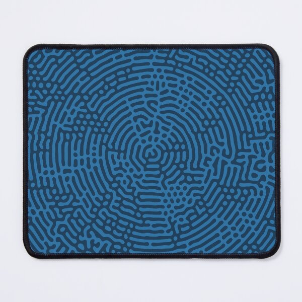 Item preview, Radial Turing Pattern (Blue) designed and sold by John Uttley.