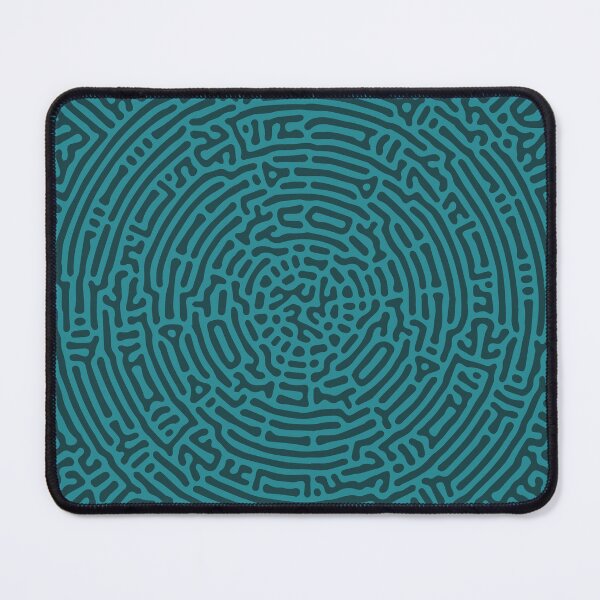 Item preview, Radial Turing Pattern Square (Green) designed and sold by John Uttley.