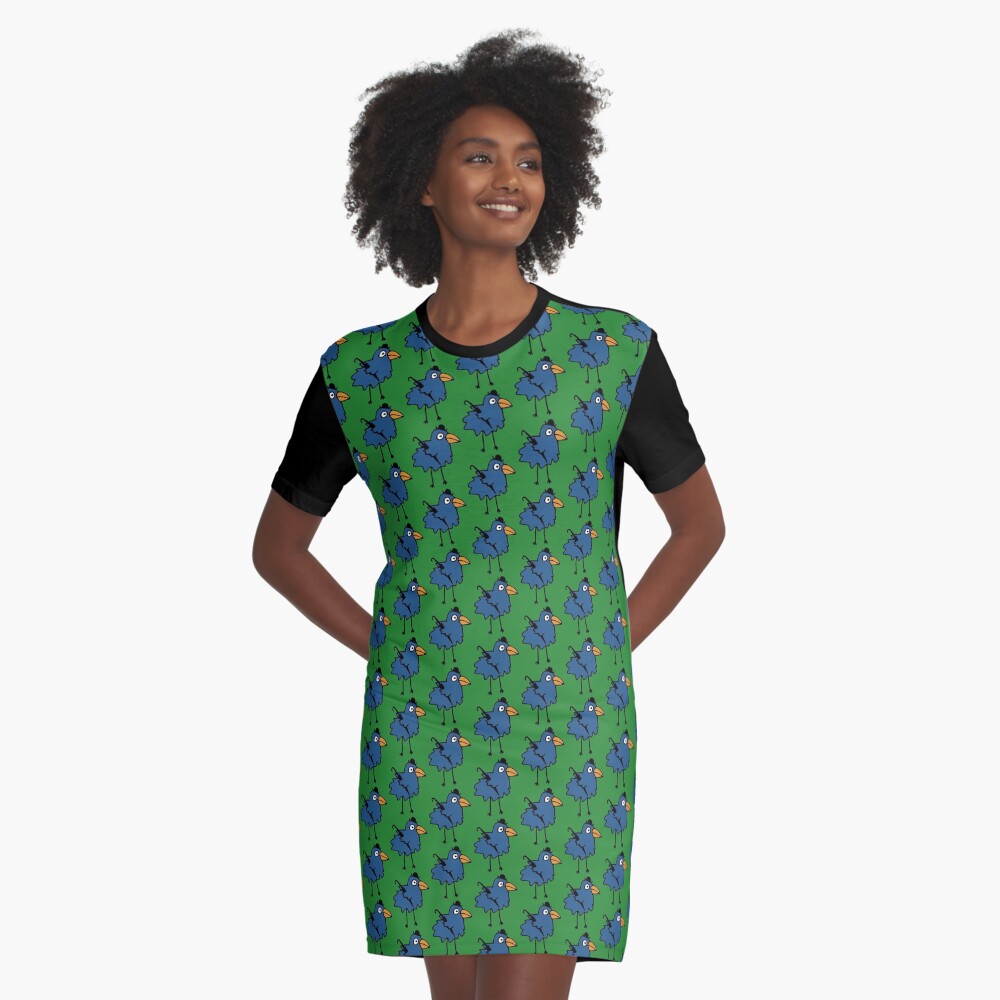Item preview, Graphic T-Shirt Dress designed and sold by Cecca-Designs.