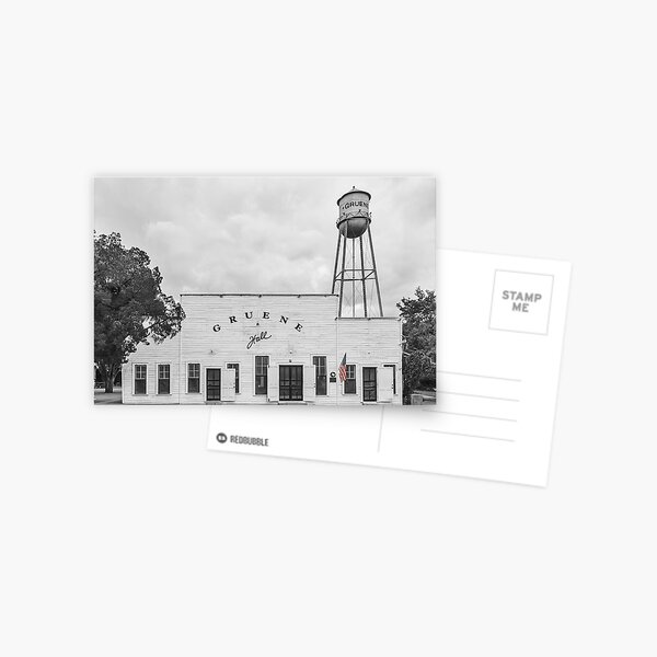 Aperçu de l'œuvre Gruene Hall en noir et blanc le jour des anciens combattants créée et vendue par Raul Cano.