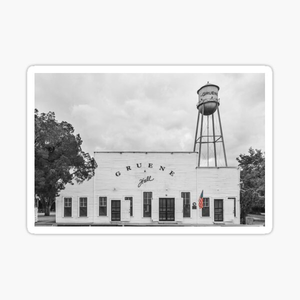 Item preview, Gruene Hall in Black and White on Veterans Day designed and sold by Raul Cano.