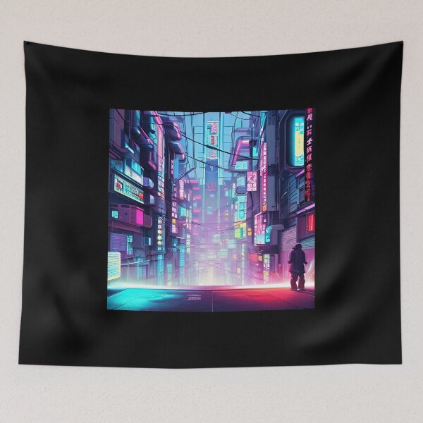 Item preview, Cyberpunk Street View designed and sold by Crestern.