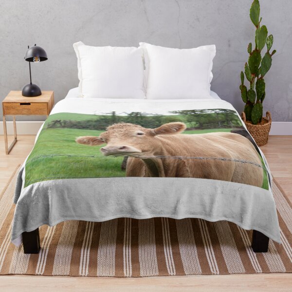Item preview, Brown cow designed and sold by frogs123.