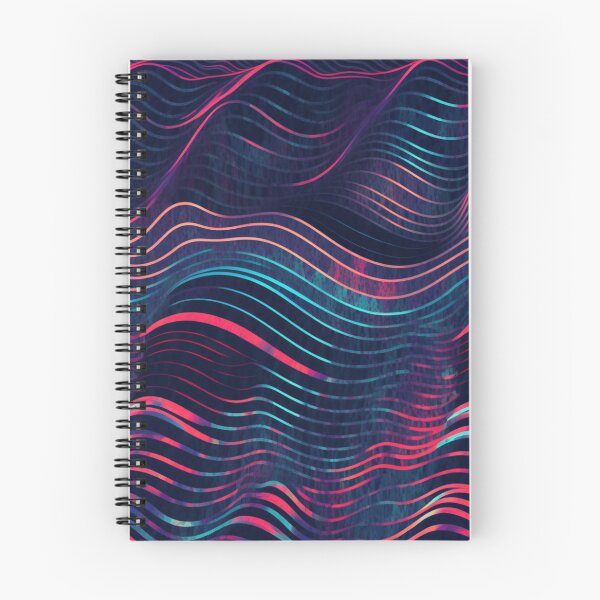 Item preview, Digital Purple Waves designed and sold by BraveFellow.
