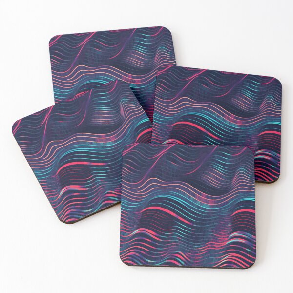 Item preview, Digital Purple Waves designed and sold by BraveFellow.