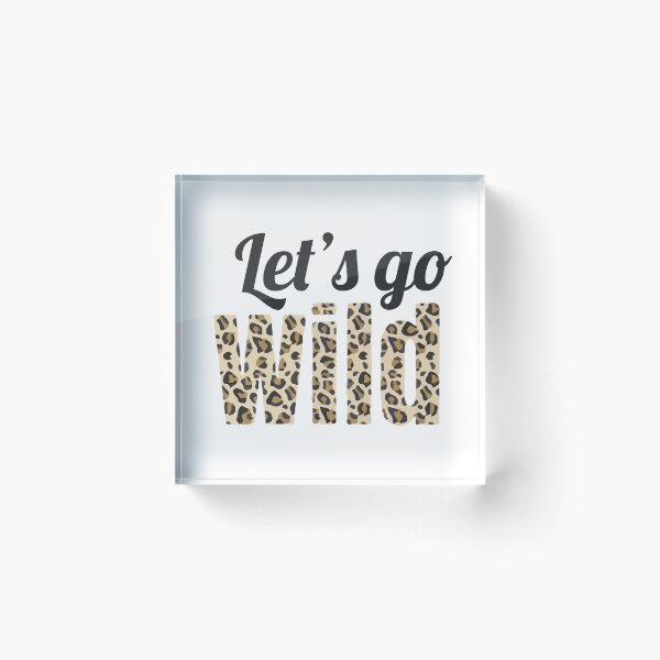 Item preview, Let's Go Wild designed and sold by MikrosLikos.