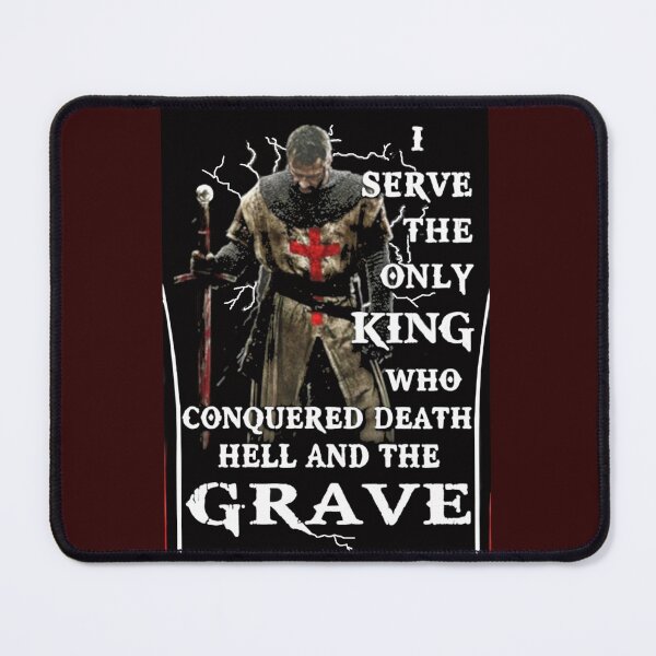 Item preview, I Serve the Only King Jesus Christ 2RED designed and sold by Rowena Jones.