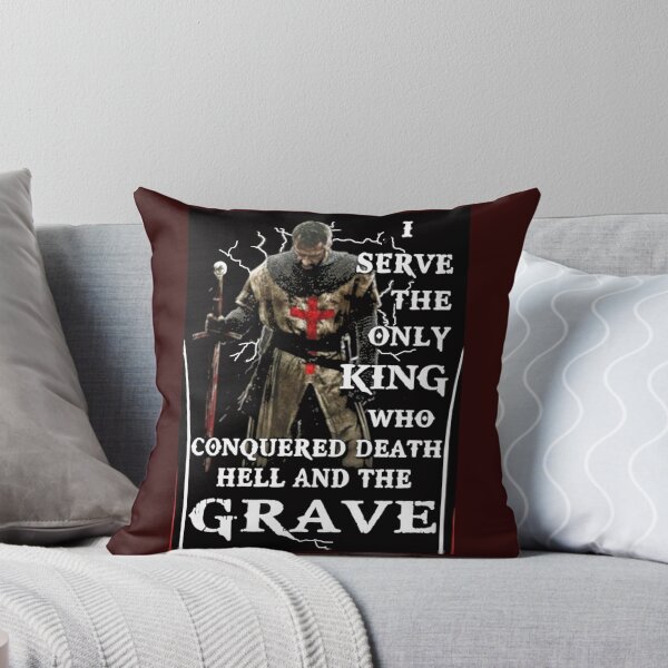 Item preview, I Serve the Only King Jesus Christ 2RED designed and sold by Rowena Jones.