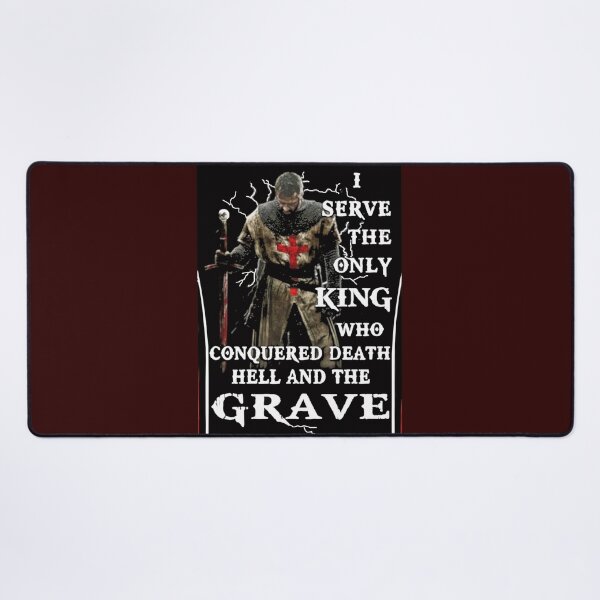 Item preview, I Serve the Only King Jesus Christ 2RED designed and sold by Rowena Jones.