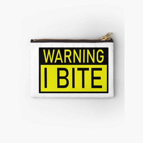 Item preview, warning i bite designed and sold by charpug.