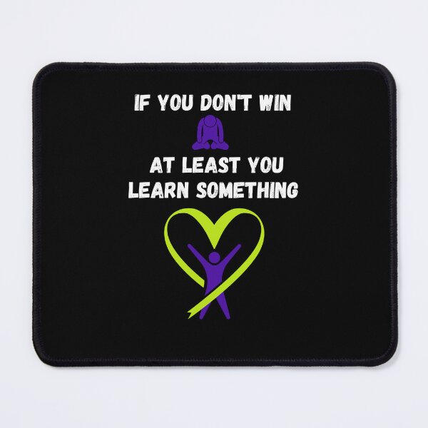 Item preview, If you don't win, at least you learn something. Classic t-shirts. designed and sold by ConradoBullhead.
