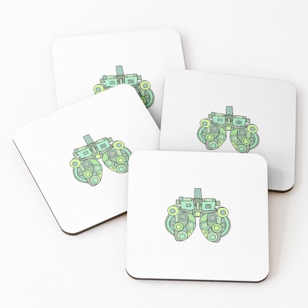 Item preview, Phoropter in Green  designed and sold by TheEyeFanatic.