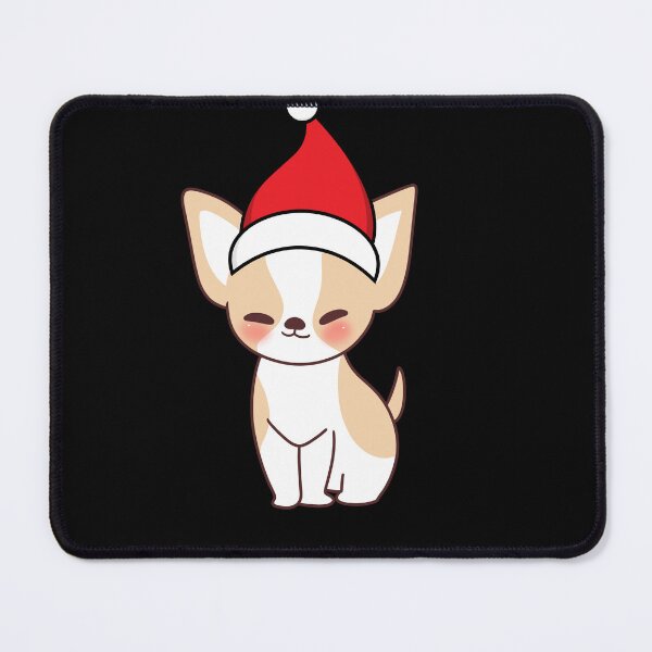 Item preview, Cute Chihuahua with Santa Claus' hat 6 - christmas dog collection designed and sold by Olivvier.