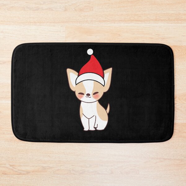 Item preview, Cute Chihuahua with Santa Claus' hat 6 - christmas dog collection designed and sold by Olivvier.