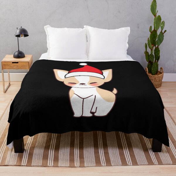 Item preview, Cute Chihuahua with Santa Claus' hat 6 - christmas dog collection designed and sold by Olivvier.