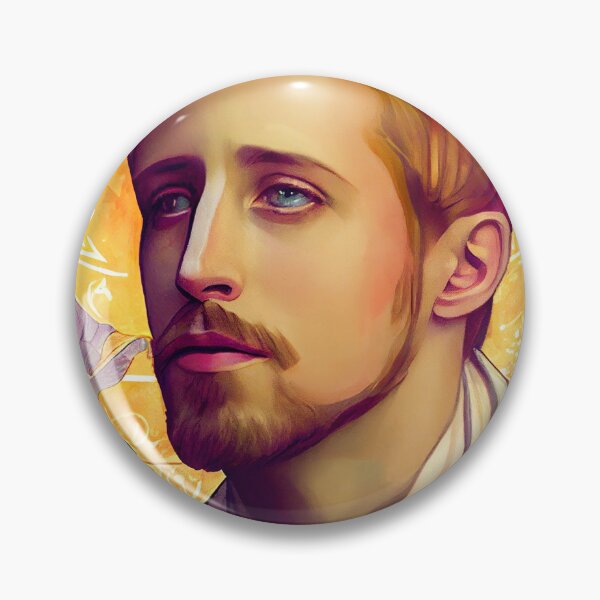 Item preview, Portrait of Ryan Gosling designed and sold by MadeByHaresShop.