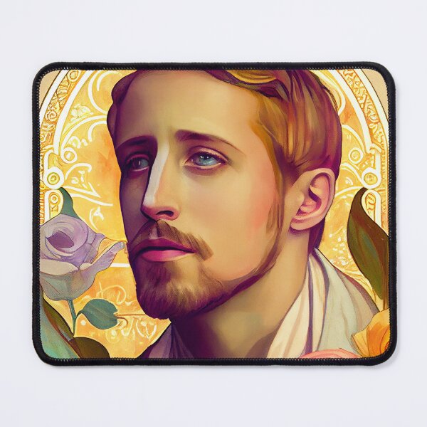 Item preview, Portrait of Ryan Gosling designed and sold by MadeByHaresShop.