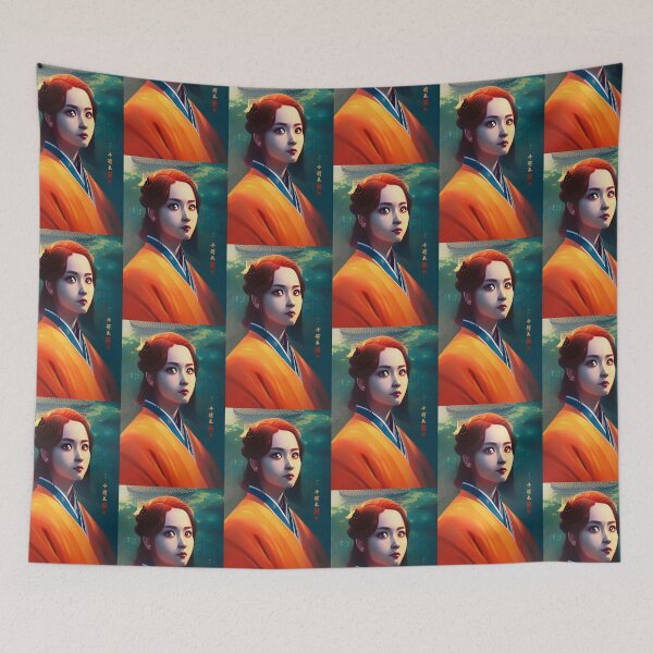 Item preview, Orange Beauty designed and sold by LilacsAndMuses.
