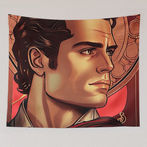Item preview, Henry Cavill portrait designed and sold by MadeByHaresShop.