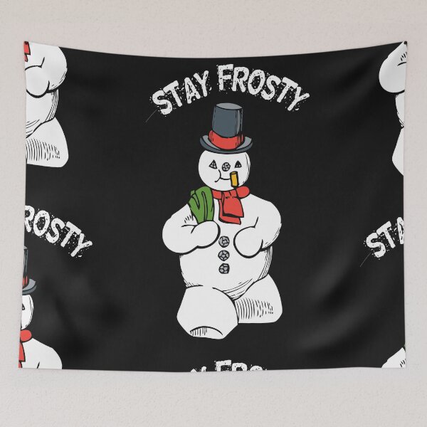 Item preview, Frosty The Snowman Face designed and sold by MckinleyArt.