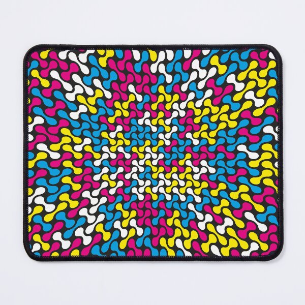 Item preview, Warped Metaballs Pattern (CMYK Colour) designed and sold by John Uttley.