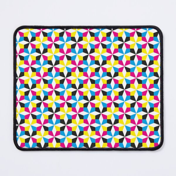Item preview, Geometric Diamond Pattern (CMYK) designed and sold by John Uttley.