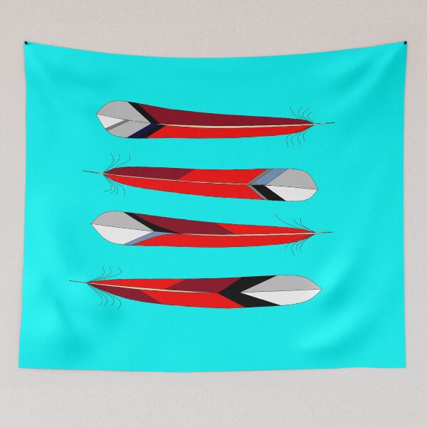 Item preview, Horizontal Desert Feathers designed and sold by judy snyder.