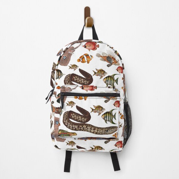Item preview, Tropical Fish From Colorful Coral Reefs Pattern (white) designed and sold by andydavistech.