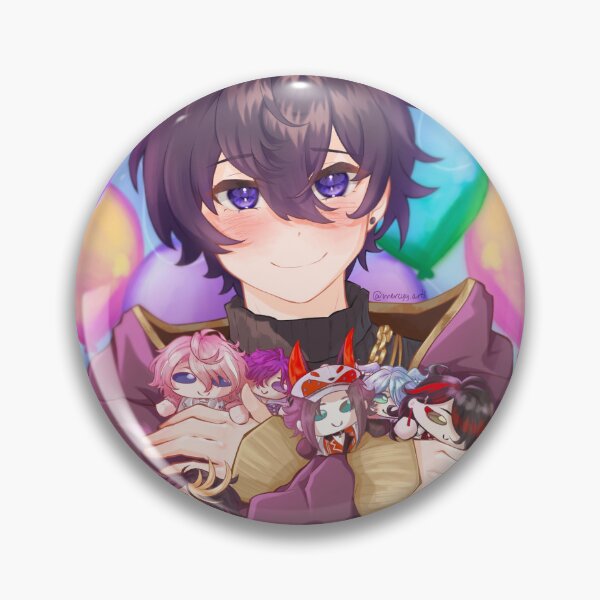 Item preview, Shoto Shxtou Vtuber Birthday Art designed and sold by mercyy-arts.