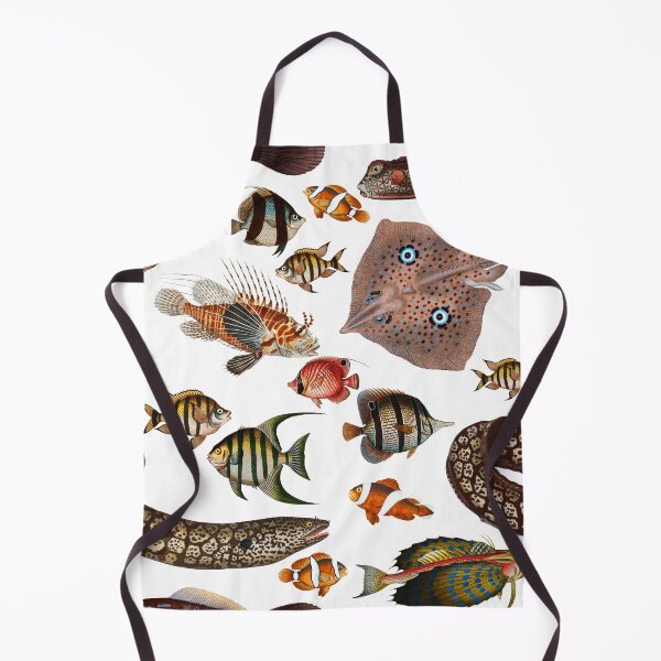 Item preview, Tropical Fish From Colorful Coral Reefs Pattern (white) designed and sold by andydavistech.